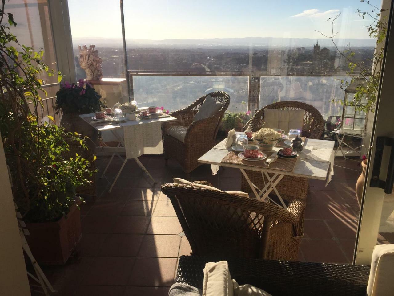 Casa Tipica Siciliana Patronale Home Bedandbreakfast Tremetrisoprailcielo Camere Con Vista, Colazione Interna In Terrazzo Panoramico Caltagirone Ngoại thất bức ảnh